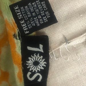 SOL brand multi colored sundress.